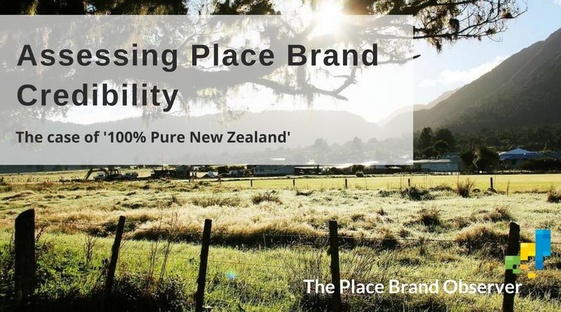 Assessing place brand credibility of '100% Pure New Zealand'