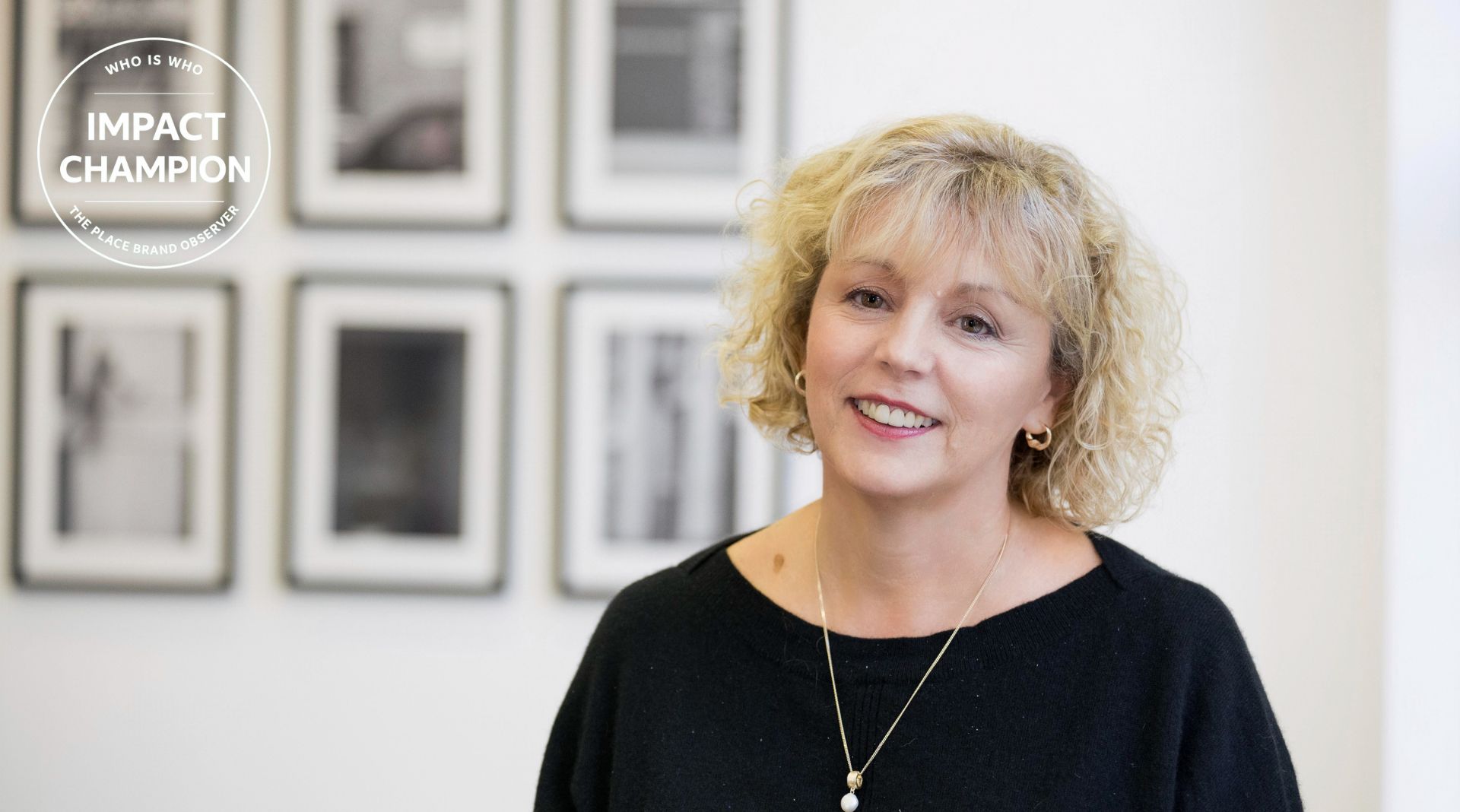 Clare Dewhirst of City Nation Place - a place brand impact champion