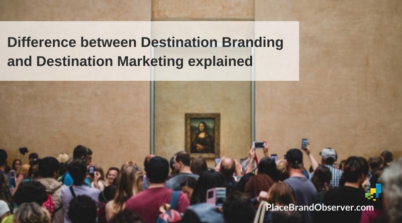 Difference between destination branding and marketing