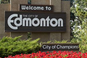 Former Edmonton city branding