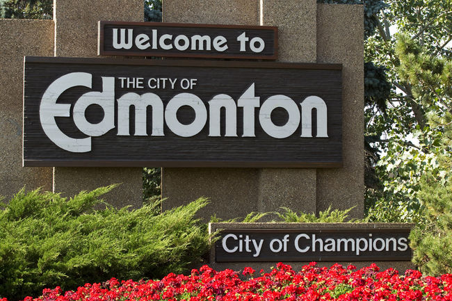 Former Edmonton city branding