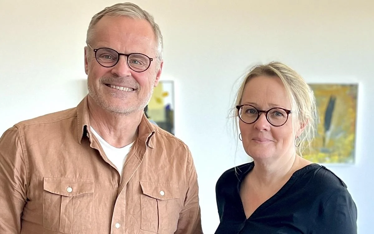 Fredrik Lindén and Marie Linde
