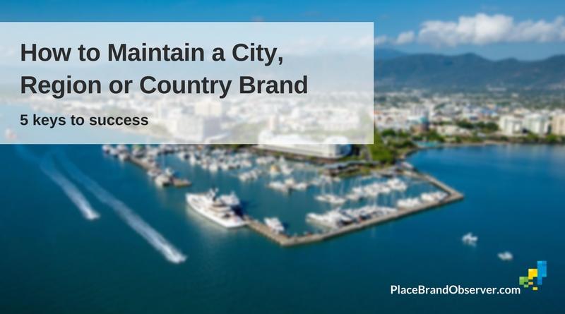 How maintain place brand: keys to success