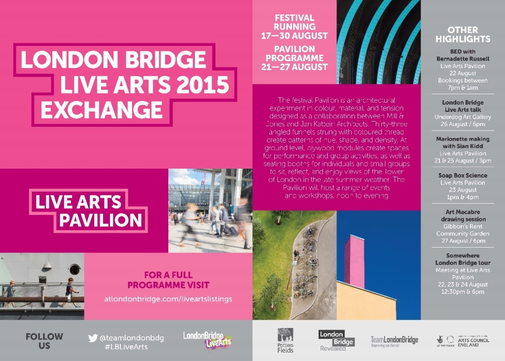 London Bridge place brand identity - marketing collateral